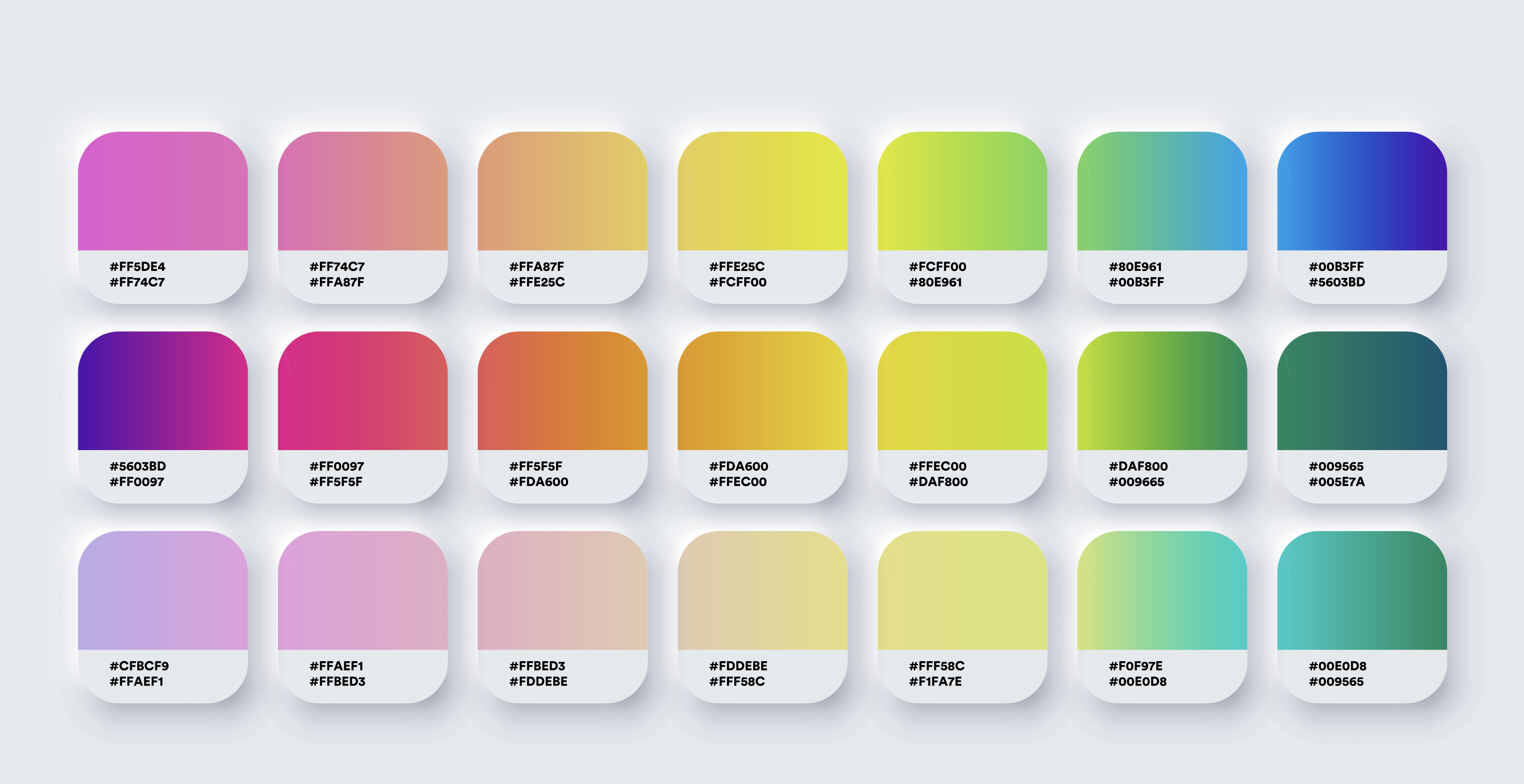 50 Color Combinations You Need to Use in 2024